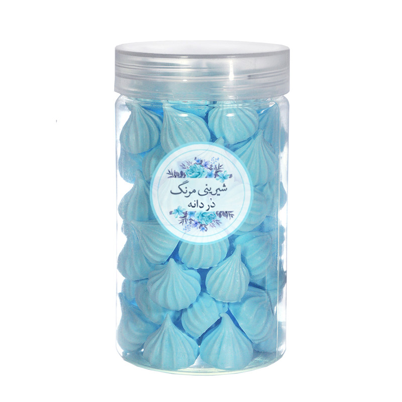 شیرینی مرنگ بلوبری در دانه - 70 گرم