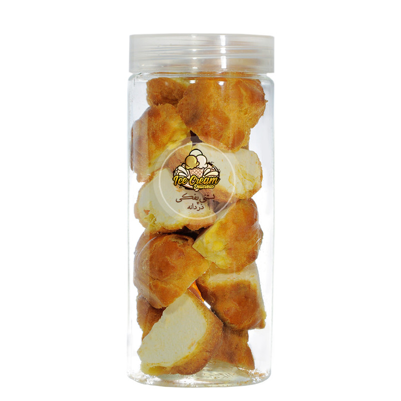 بستنی خشک نون خامه ای در دانه - 100 گرم