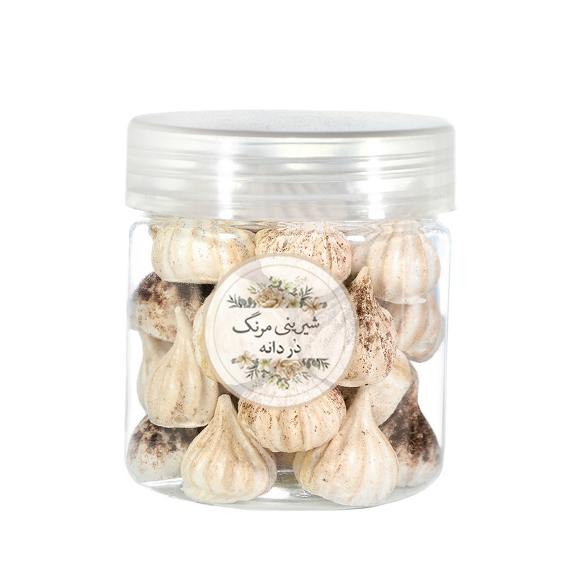  شیرینی مرنگ کاکائویی در دانه - 40 گرم