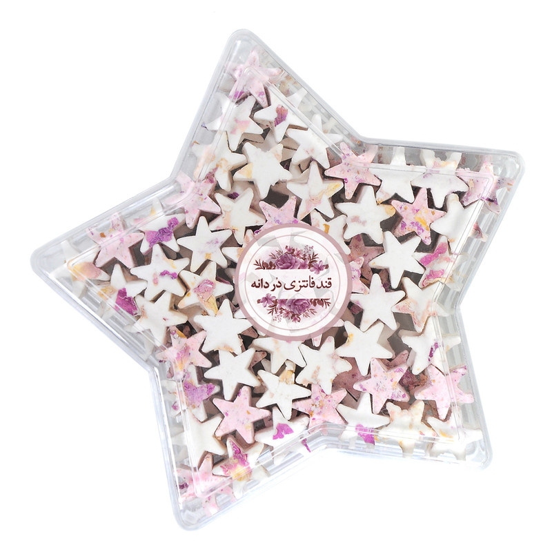 قند گل محمدی در دانه - 180 گرم