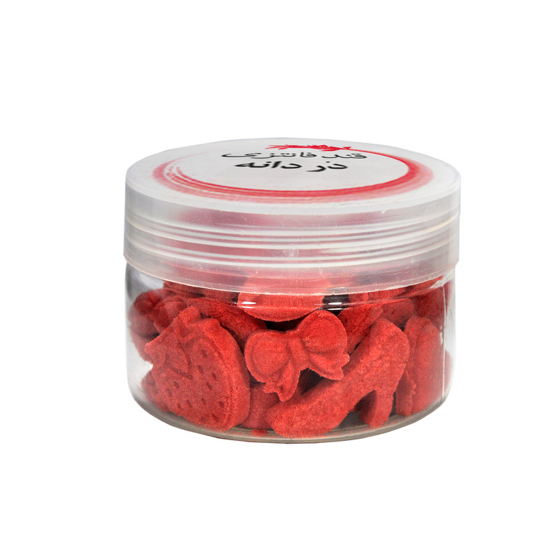 قند وانیلی قرمز در دانه  - 100 گرم