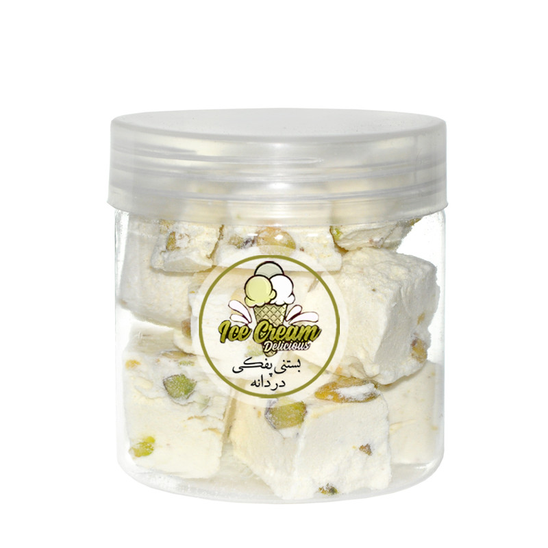 بستنی خشک وانیل پسته در دانه - 50 گرم