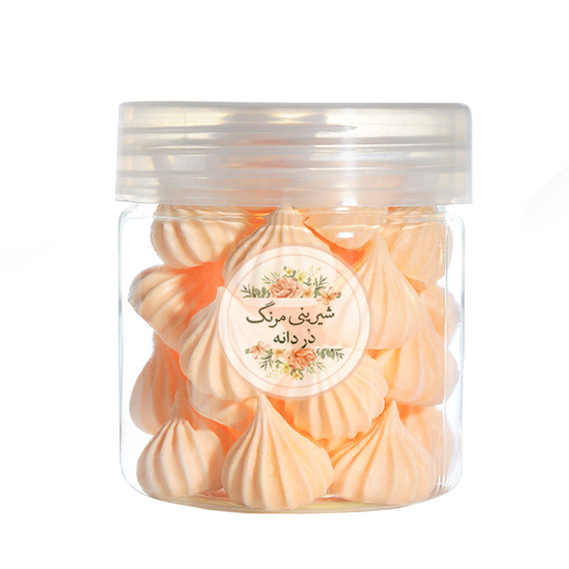 شیرینی مرنگ پرتقالی در دانه - 35 گرم