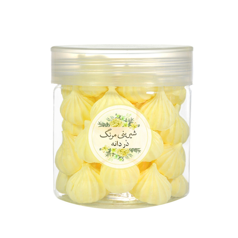 شیرینی مرنگ طعم موز در دانه - 35 گرم