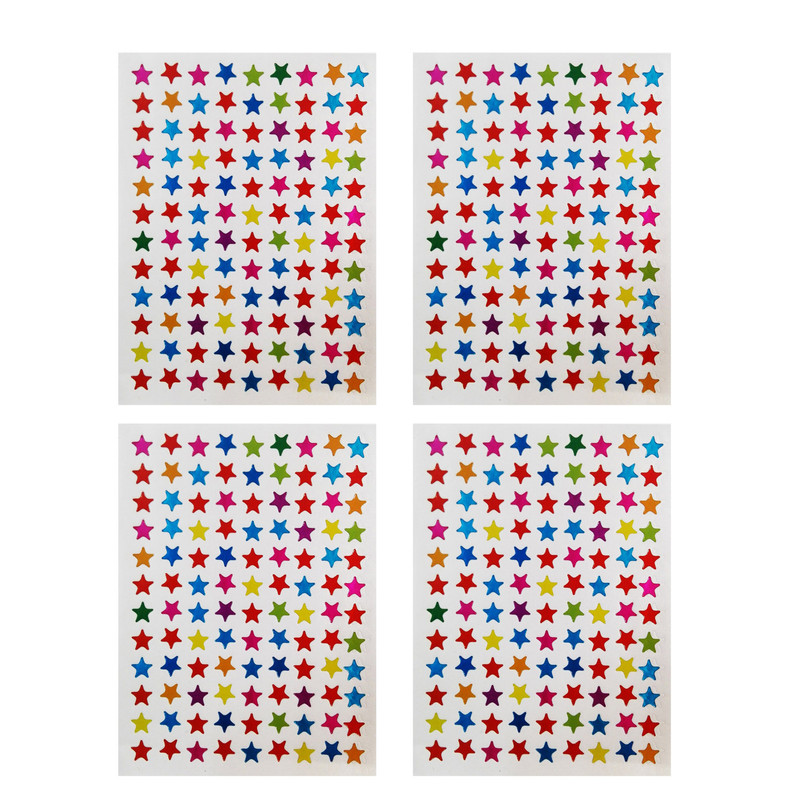 استیکر کودک طرح ستاره مدل s111 بسته 4 عددی
