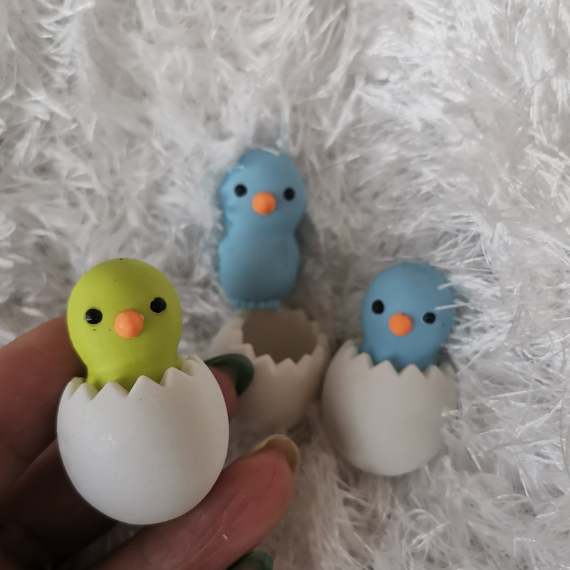 پاک کن مدل جوجه پازلی