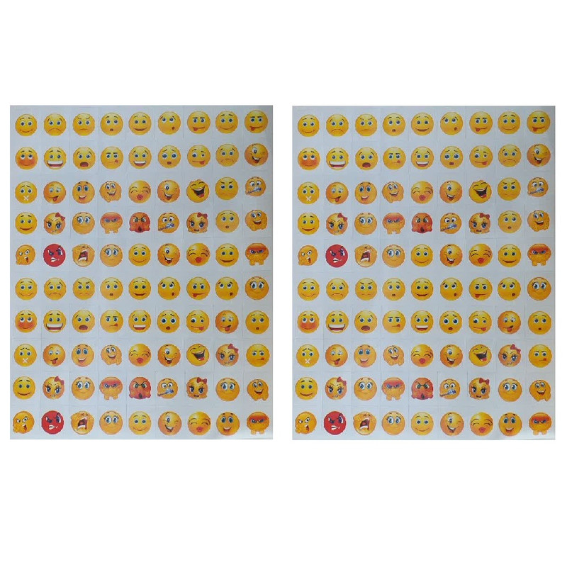 برچسب مدل ایموجی بسته 2 عددی