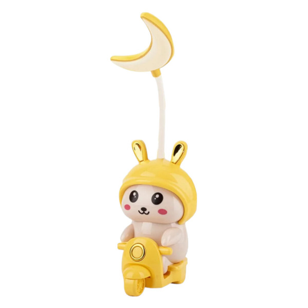 چراغ مطالعه مدل تراش دار طرح خرگوش موتور سوار