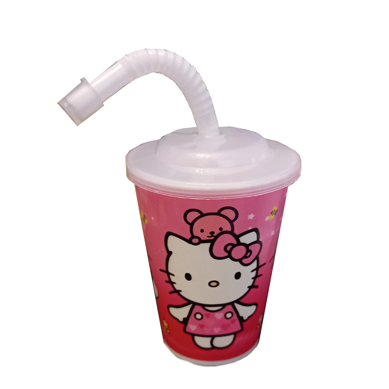 لیوان نی دار کودک کد K12