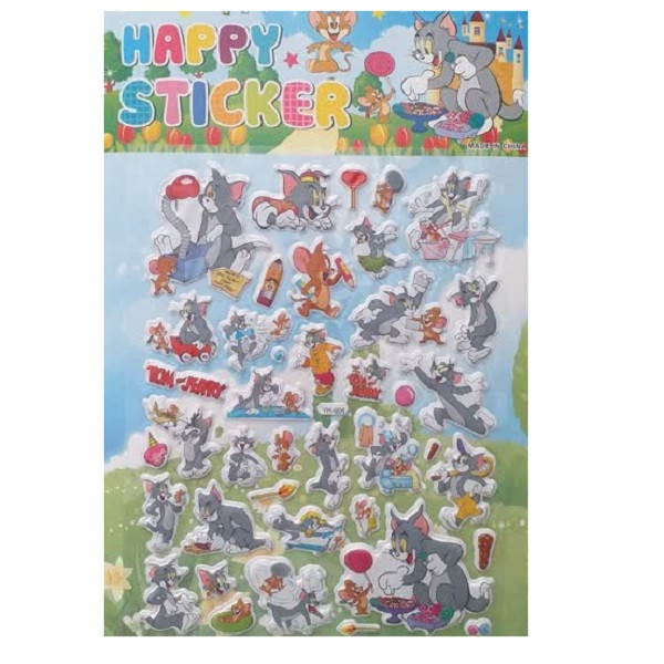 برچسب مدل برجسته موش و گربه کد 001