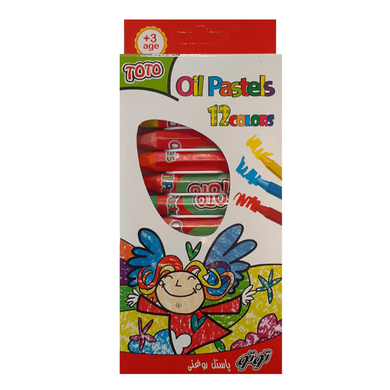 پاستل ۱۲ رنگ توتو کد m07298