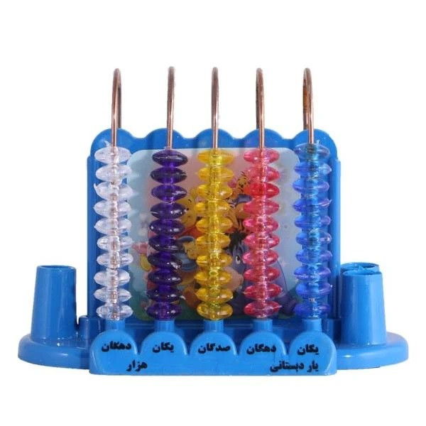 چرتکه ریاضی مدل فضانورد طرح 5 میله کد 002