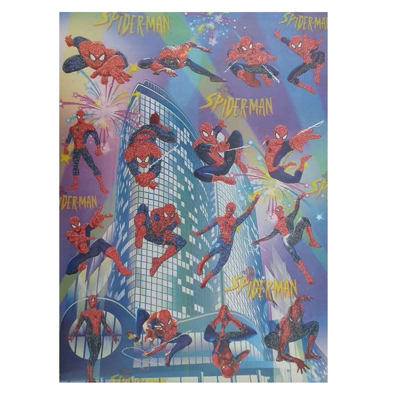 برچسب مدل اکلیلی طرح مرد عنکبوتی کد 001