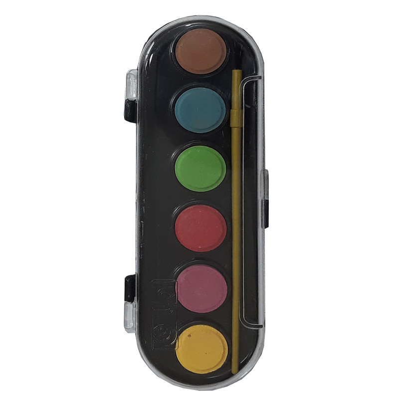 آبرنگ 6 رنگ اطلس مدل 6003 کد 2