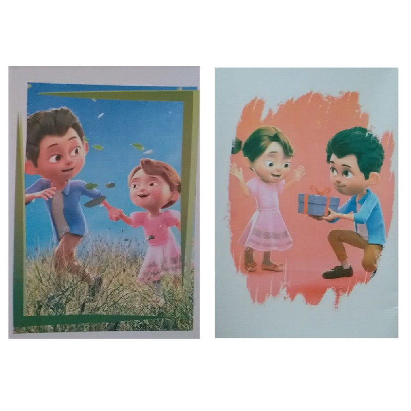 دفتر نقاشی مدل ماجراهای نوید بسته 2 عددی