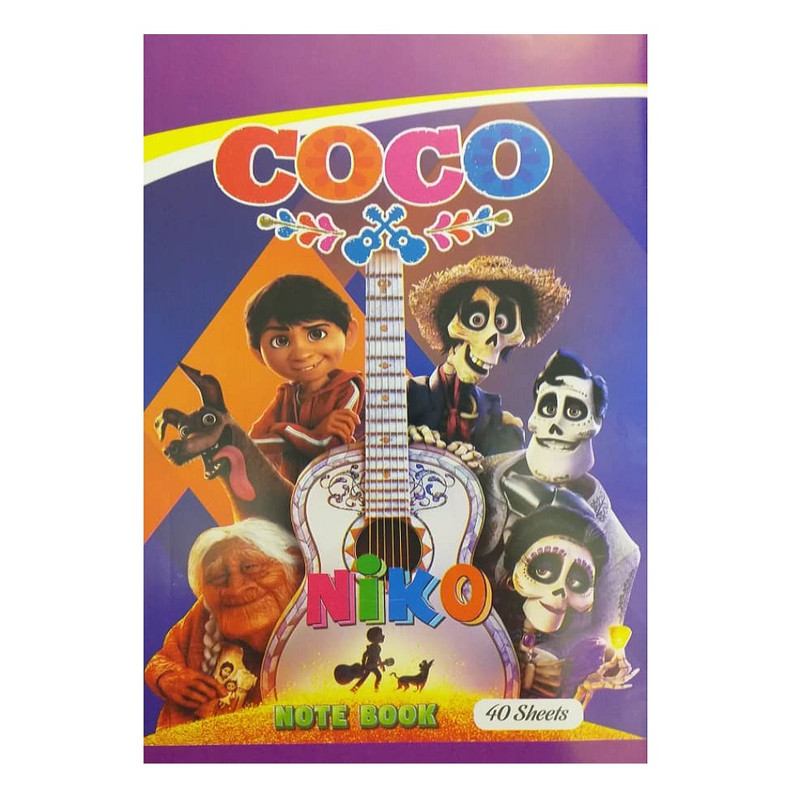دفتر نقاشی نیکو مدل کوکو کد 6