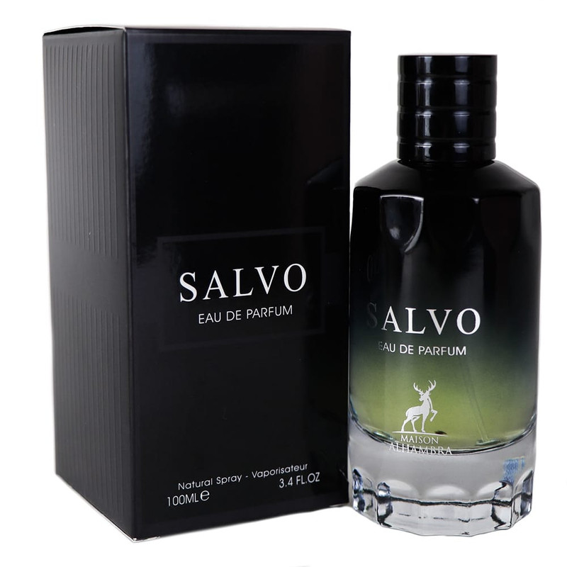ادو پرفیوم مردانه الحمبرا مدل SALVO با رایحه تلخ و ترش حجم 100 میلی لیتر