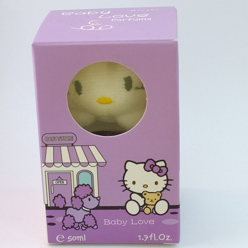 ادوکلن کودک بیبی لاو مدل کیتی حجم 50 میلی لیتر