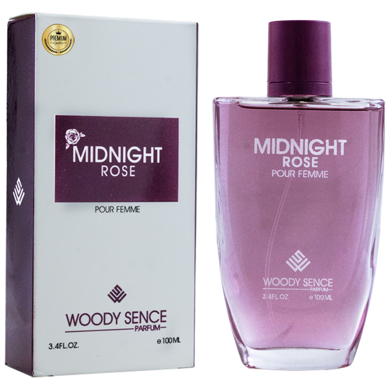 ادوپرفیوم زنانه وودی سنس مدل میدنایت رز با رایحه شیرین حجم 100 میلی لیتر