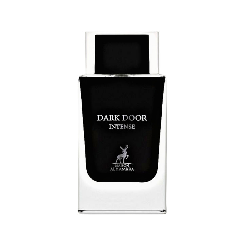 ادو پرفیوم مردانه الحمبرا مدل Dark Door intense با رایحه گرم حجم 100 میلی لیتر