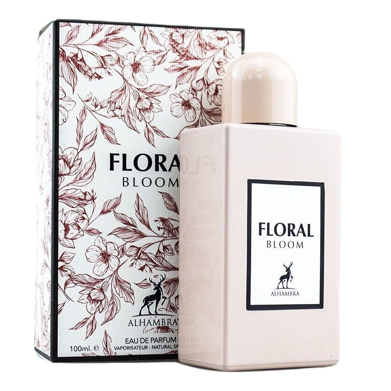 ادوپرفیوم زنانه الحمبرا مدل فلورل بلوم حجم 100 میلی‌لیتر