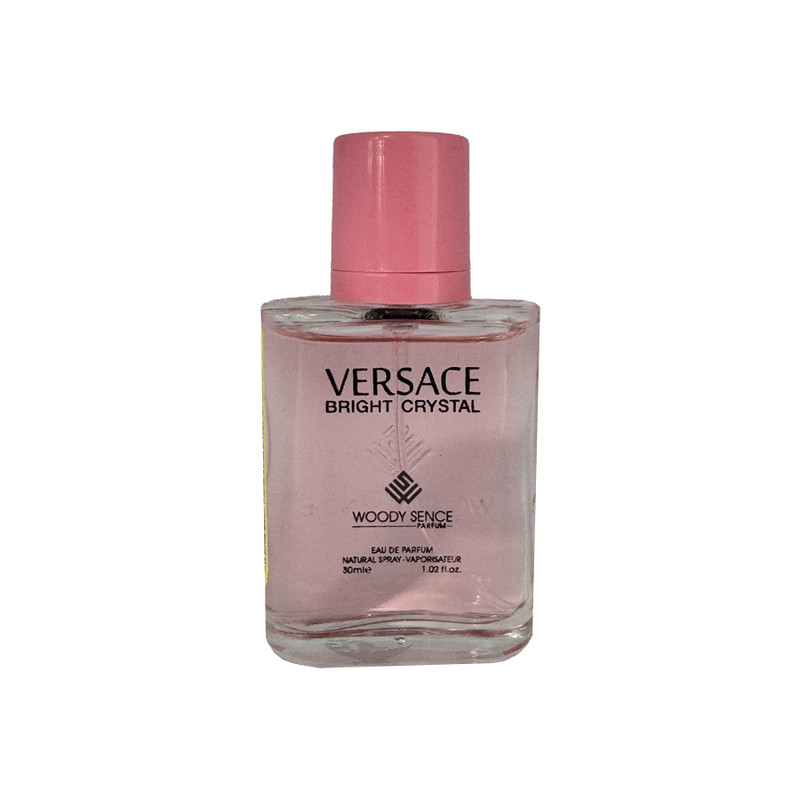 عطر جیبی زنانه وودی سنس مدل Versace Bright Crystal حجم 30 میلی لیتر