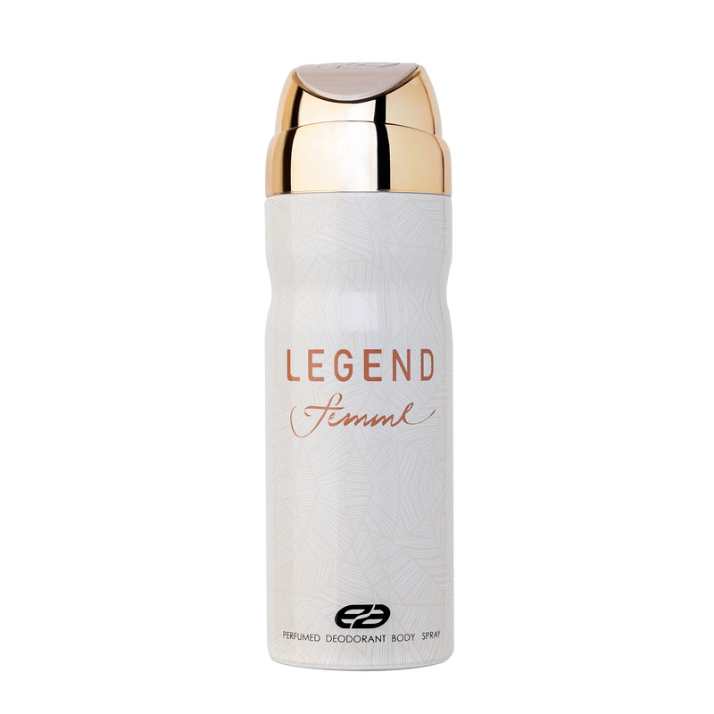 ادو پرفیوم زنانه عماد آرا مدل Legend حجم 80 میلی لیتر به همراه اسپری بدن مدل Legend حجم 200 میلی لیتر