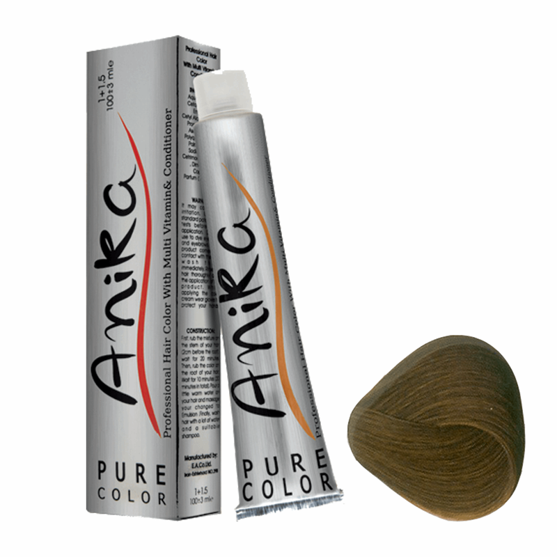 رنگ مو آنیکا شماره 6.7 حجم 100 میلی لیتر رنگ بلوند نسکافه ای تیره