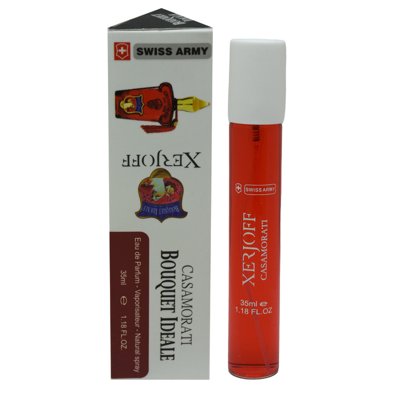 عطر جیبی زنانه سوئیس آرمی مدل کازاموراتی زرجف حجم 35 میلی لیتر