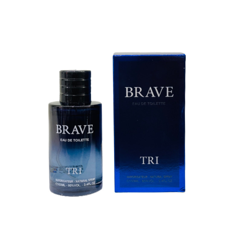 ادو تویلت مردانه تی آر آی مدل BRAVE  حجم 100 میلی لیتر