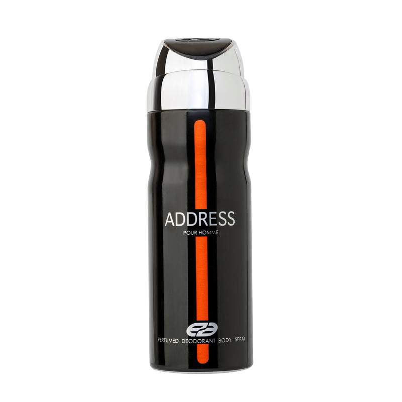 ادو تویلت مردانه عماد آرا مدل Address حجم 100 میلی لیتر به همراه اسپری خوشبو کننده بدن مردانه عماد آرا مدل Adress حجم 200 میلی لیتر