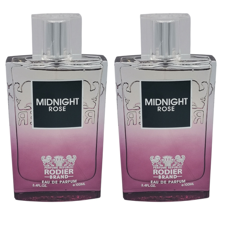 ادوپرفیوم زنانه رودیر مدل میدنایت رُز با رایحه شیرین حجم 100 میلی لیتر مجموعه دو عددی