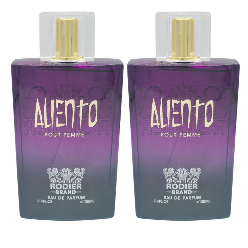 ادوپرفیوم زنانه رودیر مدل Aliento با رایحه گرم حجم 100 میلی لیتر مجموعه دو عددی