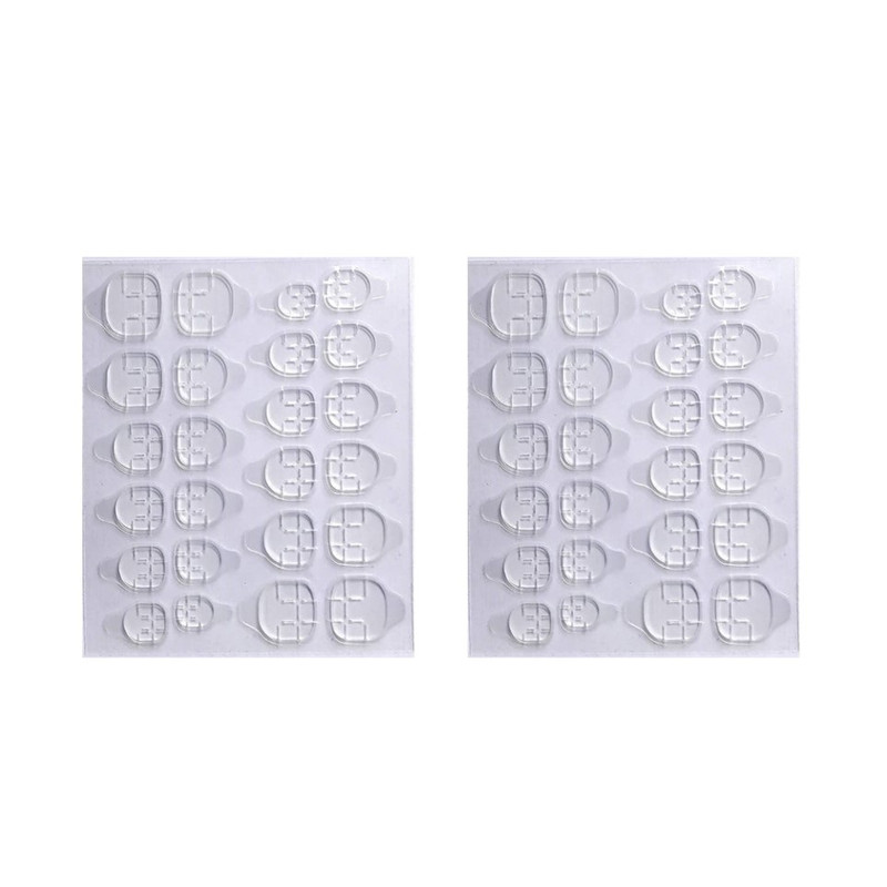 چسب ناخن مصنوعی مدل 014 مجموعه 48 عددی