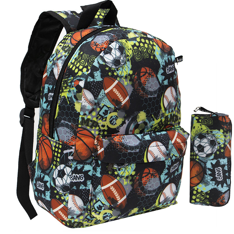 کوله پشتی مدل ZM-200 به همراه جامدادی