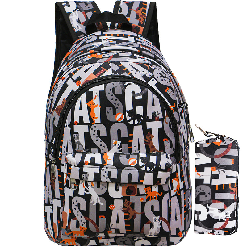 کوله پشتی مدل QW-65421 به  همراه جامدادی