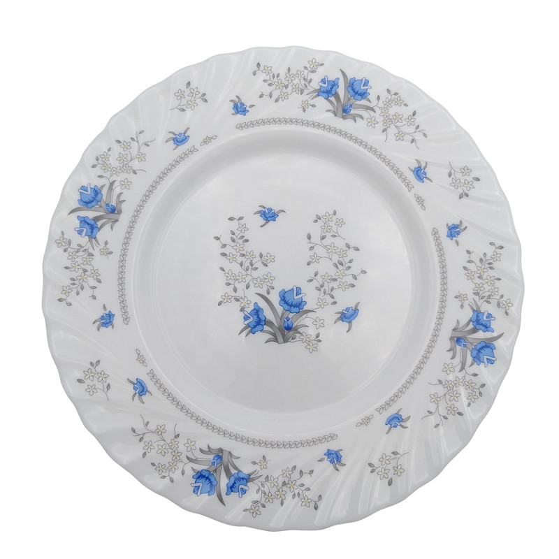 بشقاب غذاخوری پارس اپال مدل رمانتیک بسته 6 عددی