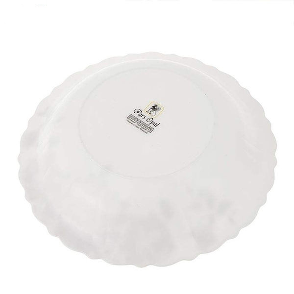 بشقاب غذاخوری پارس اپال مدل لیندا 124 بسته 6 عددی