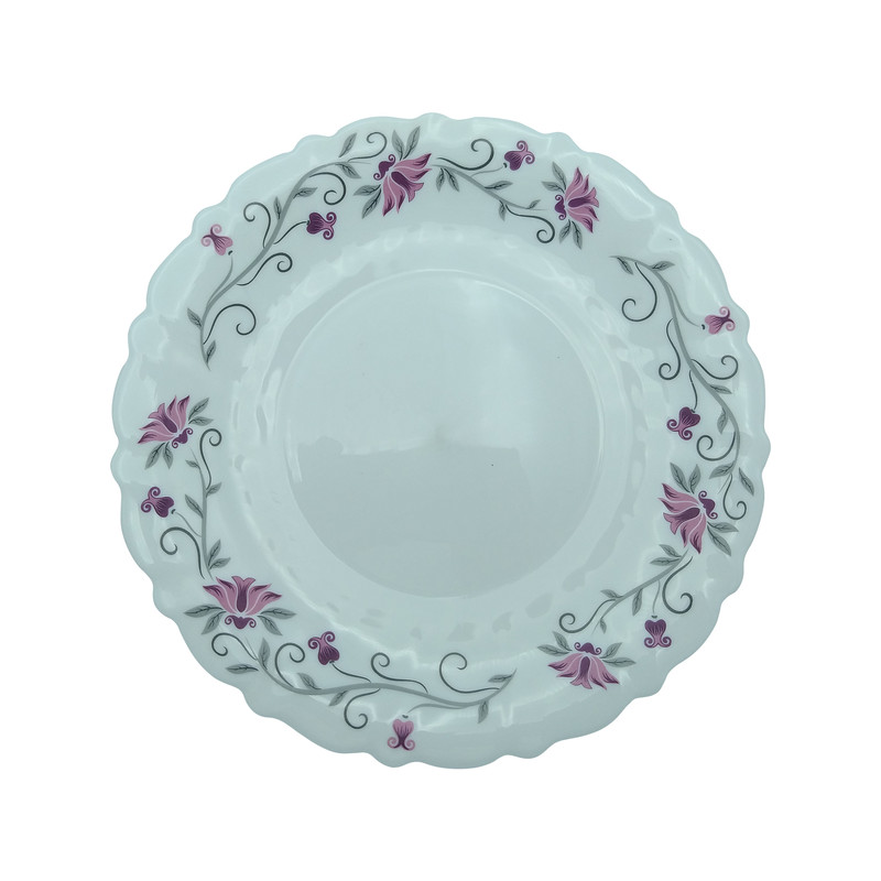 بشقاب میوه خوری پارس اپال مدل لیندا کد 124P بسته 6 عددی