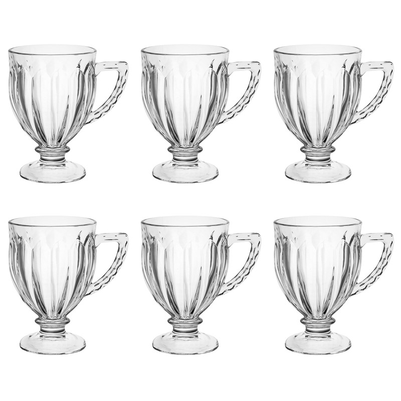 لیوان مدل جنوا پایه دار بسته 6 عددی