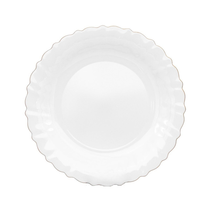 بشقاب خورش خوری دیلایت مدل لب طلا