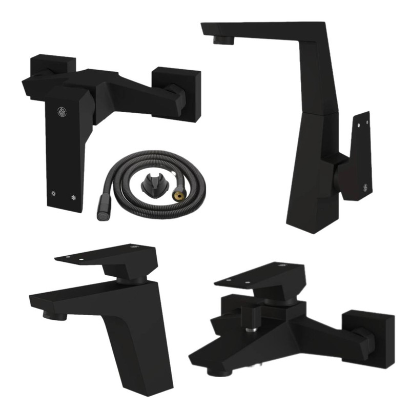 ست شیرآلات کسری مدل کنکورد مجموعه 5 عددی