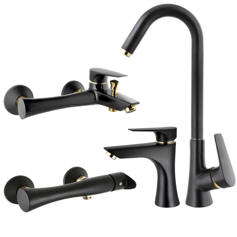 ست شیرآلات اوج مدل دنیل مجموعه 4 عددی