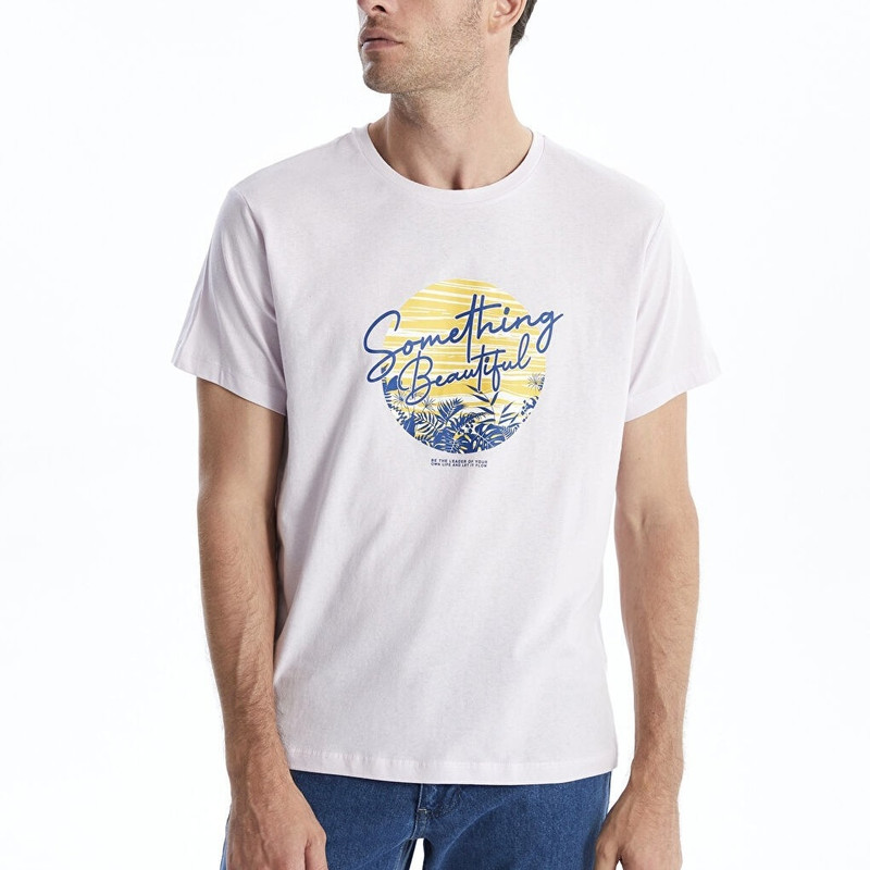 تی شرت آستین کوتاه مردانه ال سی وایکیکی مدل Extra-pamuk