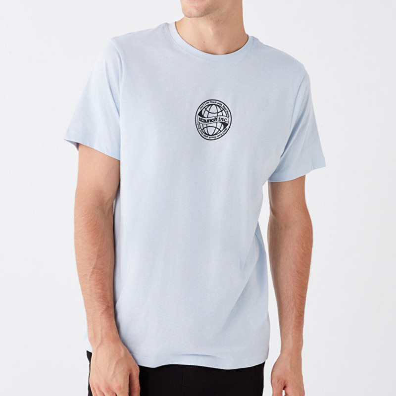 تی شرت آستین کوتاه مردانه ال سی وایکیکی مدل سوپر پنبه Staunch