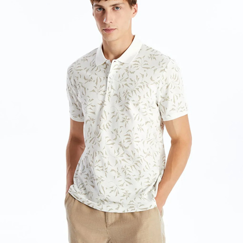 پولوشرت آستین کوتاه مردانه ال سی وایکیکی مدل اسلیم افکت