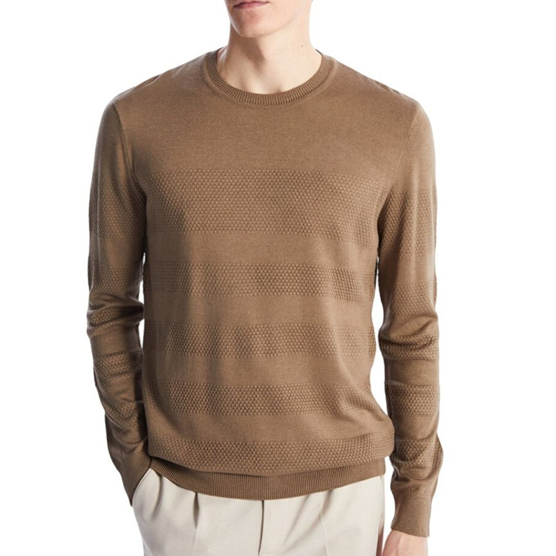 پلیور یقه گرد مردانه ال سی وایکیکی مدل تریکو ول سافت