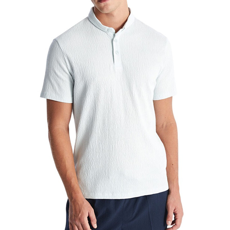پولوشرت آستین کوتاه مردانه ال سی وایکیکی مدل سوپرپنبه آیوار