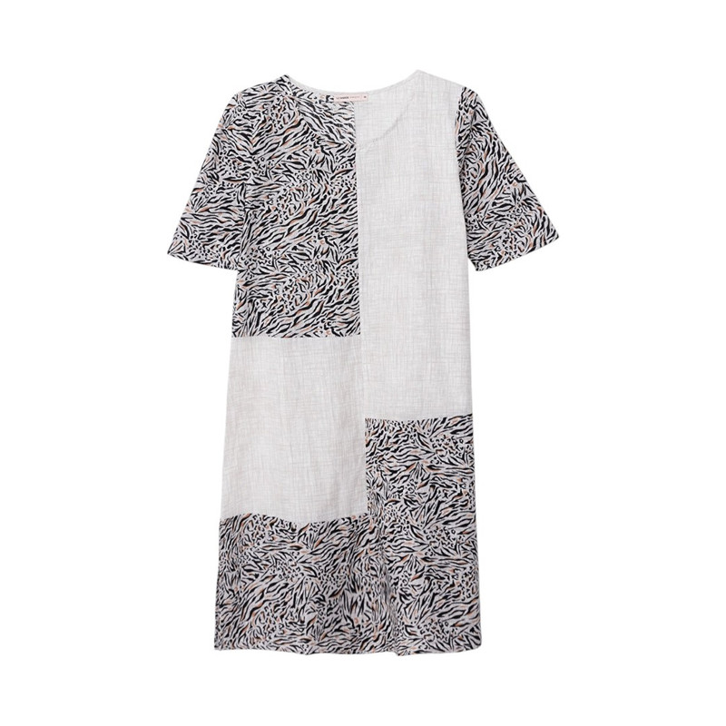 پیراهن زنانه ال سی وایکیکی مدل سوپرپنبه فیت اسلیم