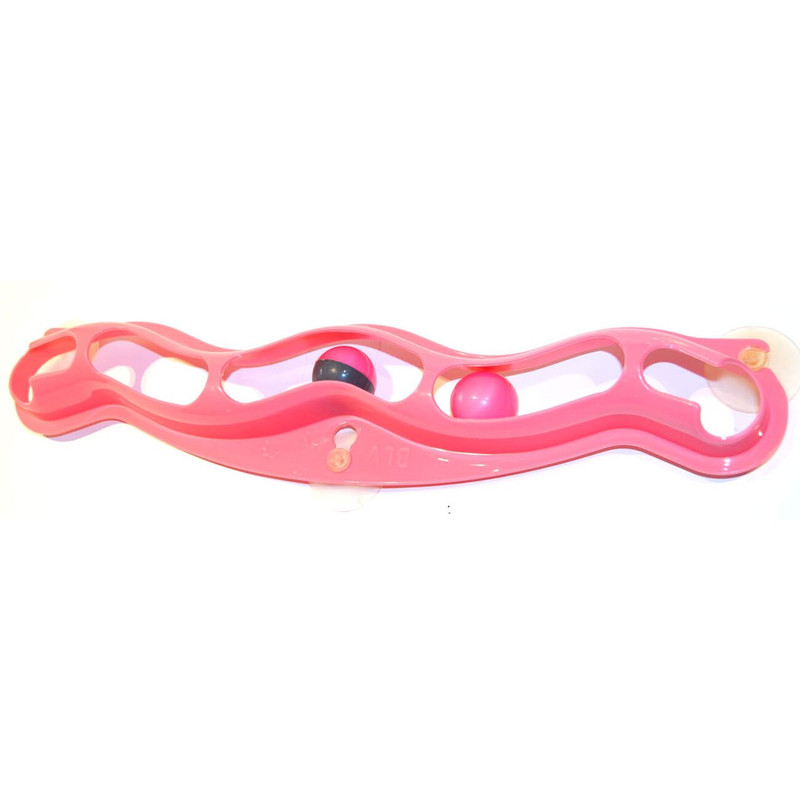 اسباب بازی گربه مدل مارپیچ و توپ